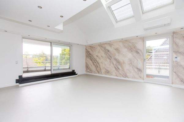 Wohnzimmer - Galeriewohnung