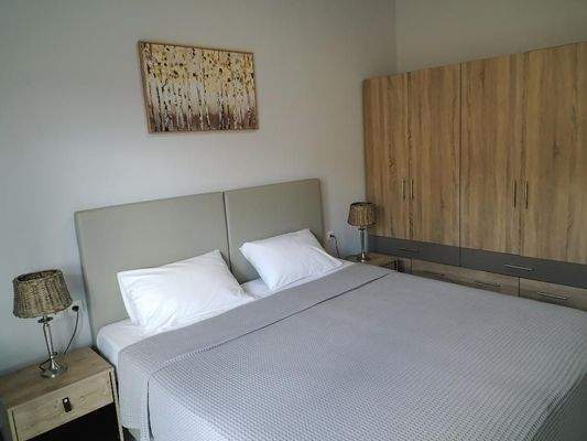 Kreta Pirgos Psilonerou - Doppelhaushälfte mit Meerblick - zu Fuß zum Strand