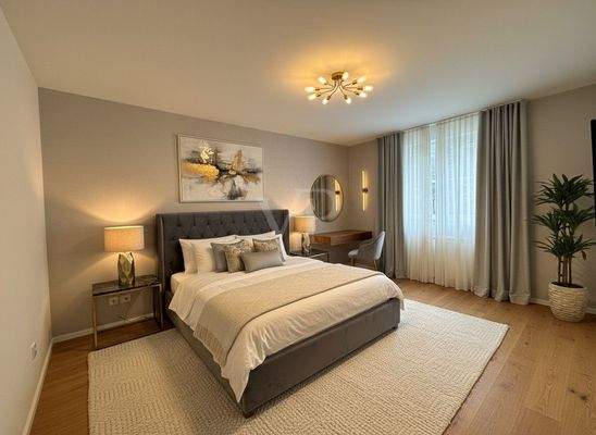 Schlafzimmer 1 - Visualisiert