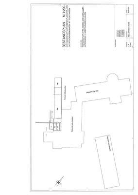 Bestandsplan Hotel, Restaurant, Kornstadel - UG