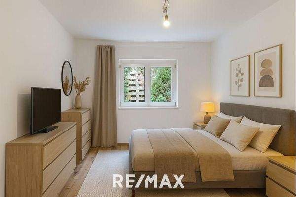 Wohnung - Schlafzimmer II Visualisierung