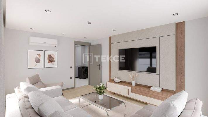 Flats 300 m From the Cliffs in Kaleiçi, Muratpaşa