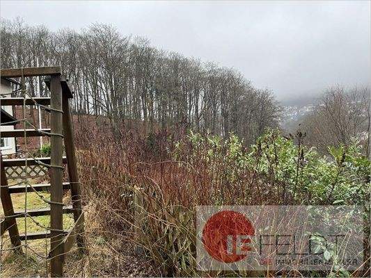 Ansicht Garten mit Ausblick
