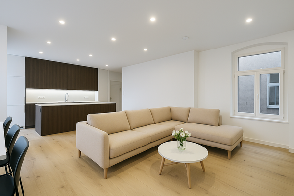 Offener Wohn-/ Essbereich