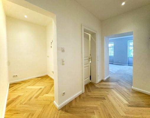 Vorraum mit  Kochnische