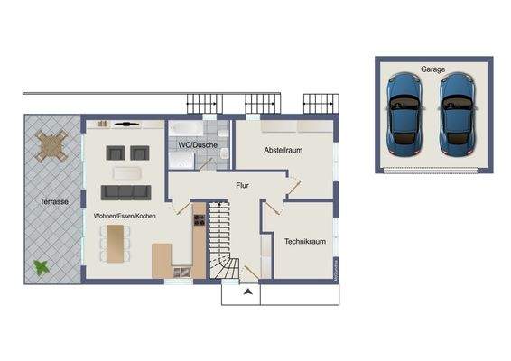 Grundriss Erdgeschoss