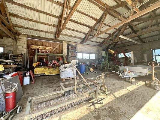 Blick in die Maschinenhalle