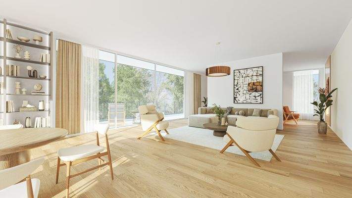 Wohnzimmer - Visualisierung