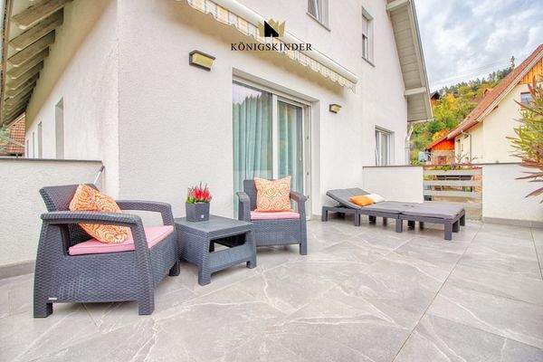 oder auf der Terrasse chillen