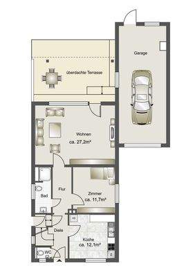 Grundriss Erdgeschoss