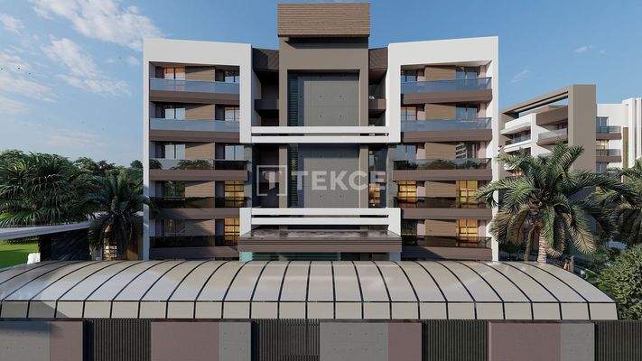 Apartments with Pool in Altıntaş Close to the Airport