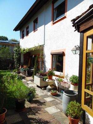 Hausansicht Eingangsbereich