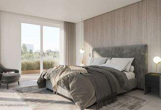 Schlafzimmervisualisierung