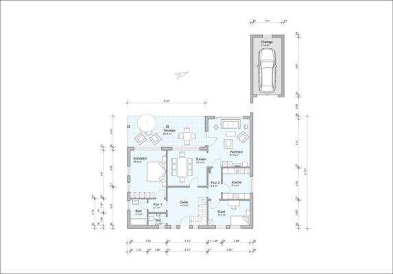 Grundriss Erdgeschoss