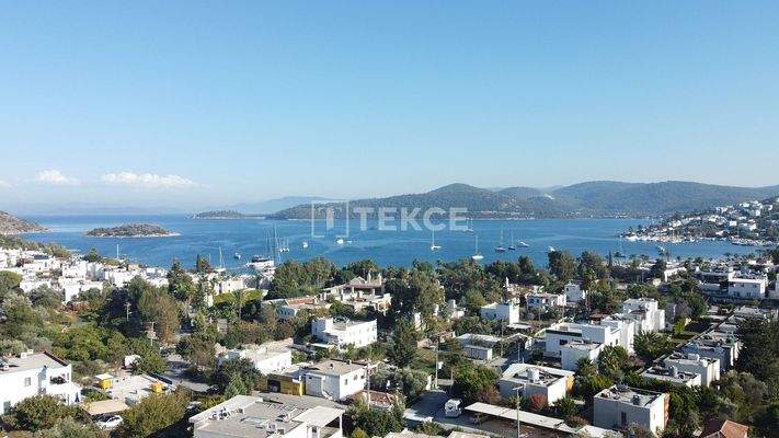 Furnished Apartment with Cove View in Bodrum Türkbükü