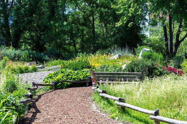 Grünflächen in der Nähe