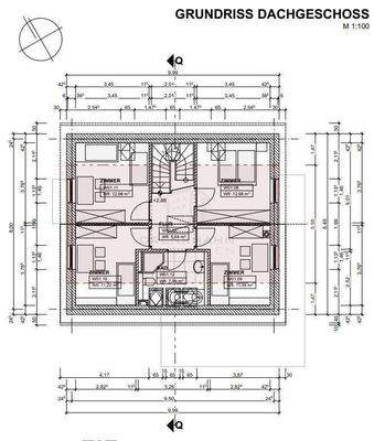 Grundriss Dachgeschoss