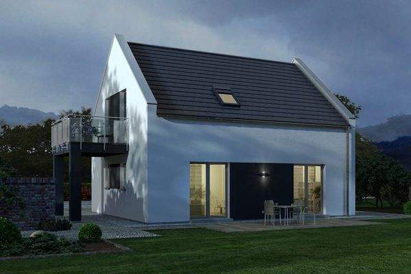 Modernes Zweifamilienhaus