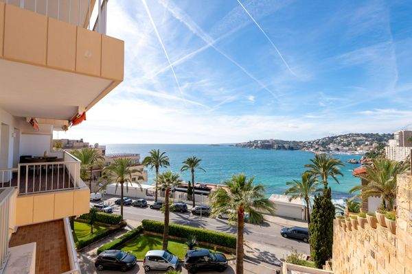 Terrasse des Master-Bereichs