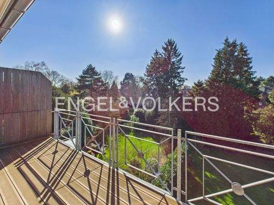 Grüner Blick ins Bismarckviertel