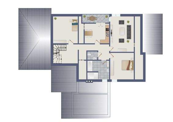 Grundriss Dachgeschoss