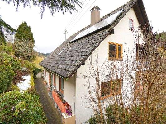 Gebäude Giebelansicht