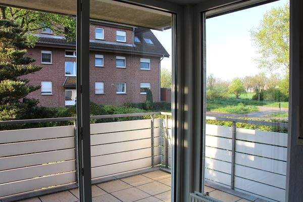 Blick aus dem Wohnzimmer