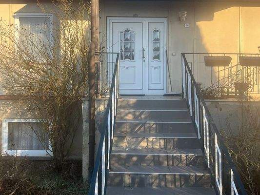Eingang in die Immobilie