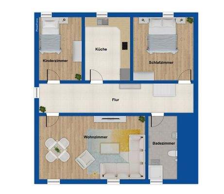 Grundriss Anbau Obergeschoss