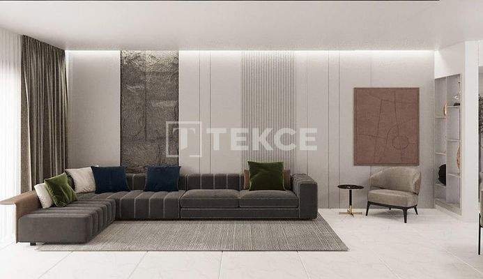 Modern Homes with Garden and Private Pool in Güzeloba Antalya