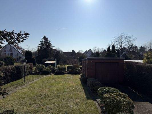 Ausblick von der Terrasse