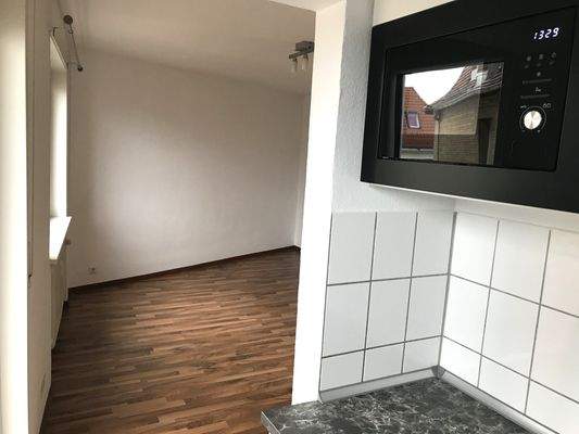 Blick aus der Küche