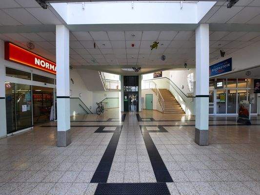 Eingangsbereich Passage