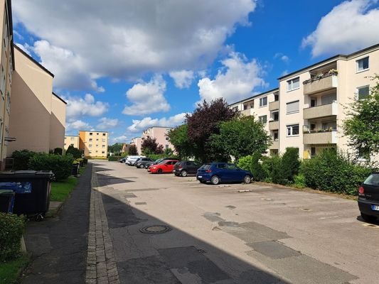 Parkplatz direkt am Haus