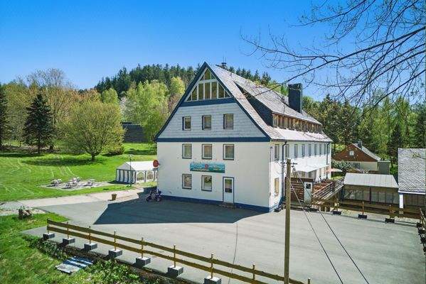 Ansicht von der Straße