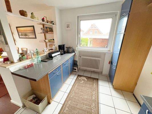 Küchenbereich mit Tresen