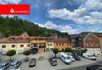 Blick aus dem Wohnzimmerfenster