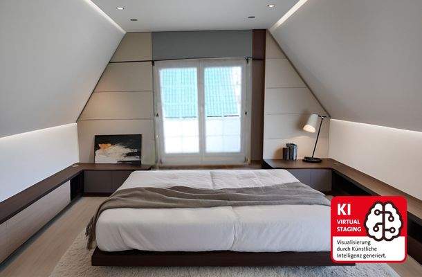 Schlafzimmer im Obergeschoss