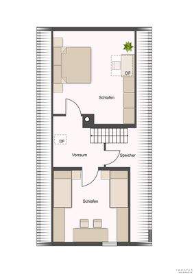 Grundriss Dachgeschoss