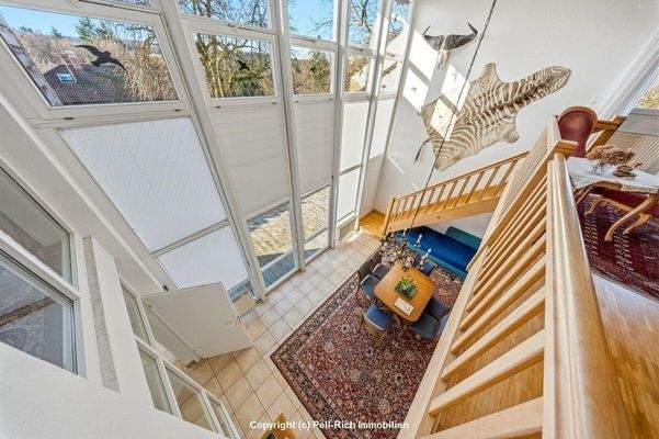 Blick von der Galerie OG (Hauptwohnung)