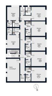 Grundriss 2. Obergeschoss