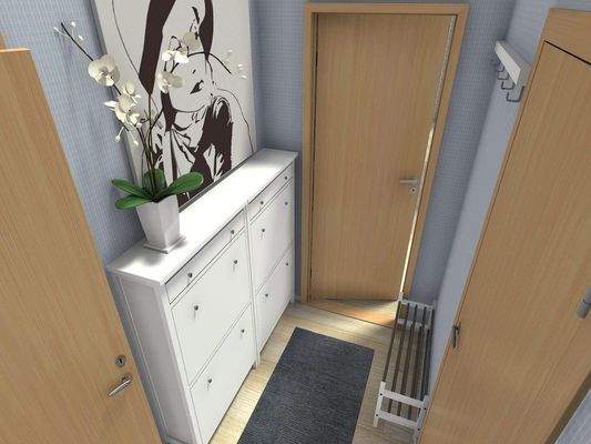 Einrichtungsbeispiel Flur