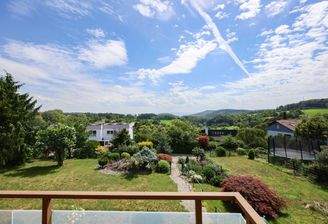 Fernblick vom Balkon