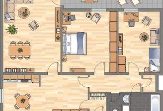 Grundriss Wilhelm 2,4 & Geschw 1