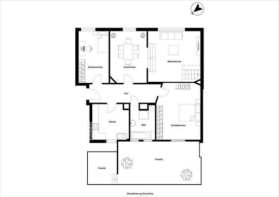 Mögliche Grundrissgestaltung
