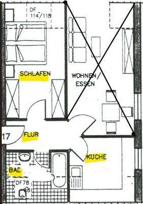 Grundr. Schlafzi. Untervermietung