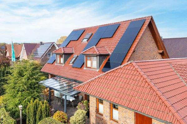 Außenansicht vorderes Haus