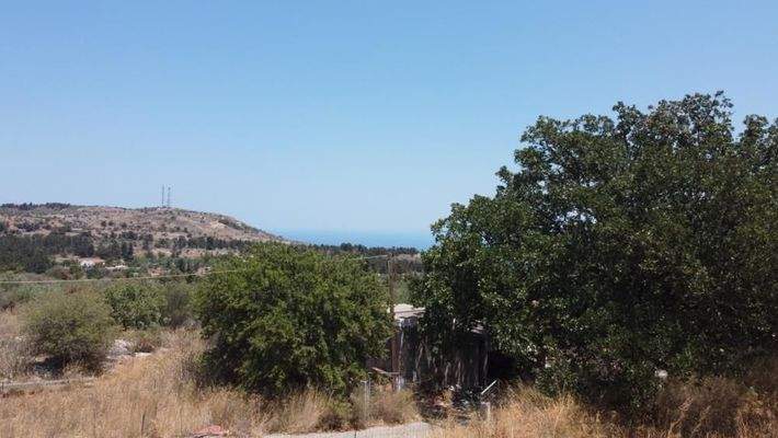 Kreta, Sellia im Apokoronos: Grundstück mit Meerblick in Sellia zu verkaufen