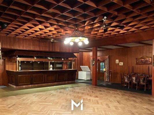 Theke im großen Saal