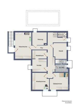 Grundriss - Souterrain
